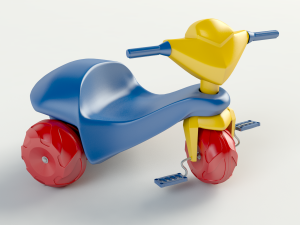 plastic tricycle 3D Model