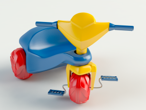 plastic tricycle 3D Model