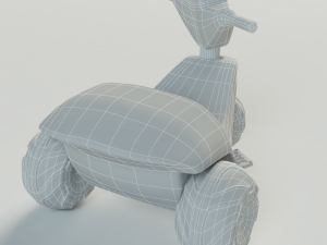 plastic tricycle 3D Model