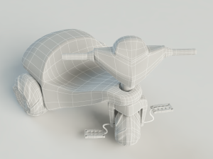 plastic tricycle 3D Model