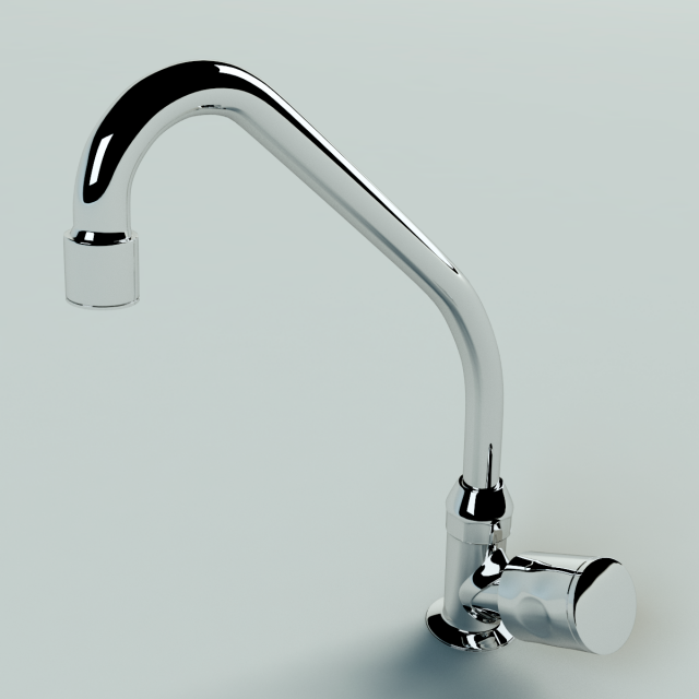 faucet 3D Model .c4d .max .obj .3ds .fbx .stl .blend 