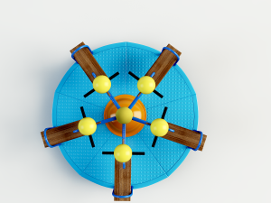 little duck merry go round 3D Model