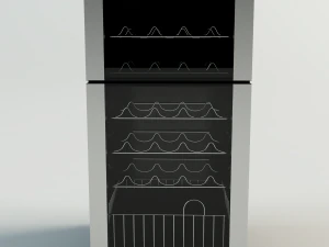 wine cooler 3D Model