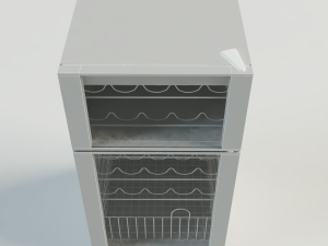 wine cooler 3D Model