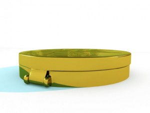 gold compass 3D 模型