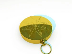 ゴールドコンパス 3Dモデル