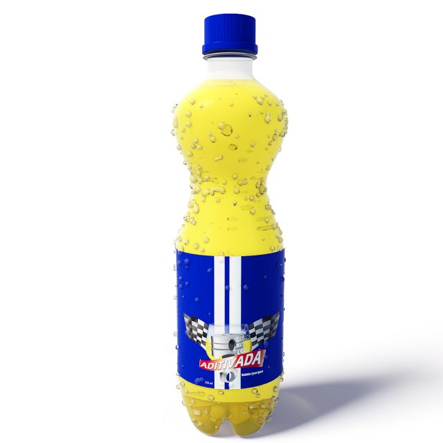 bottle energetic Modelo 3D .c4d .max .obj .3ds .fbx .stl .blend 