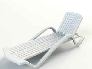 lounge plastic copacabana 3D Model