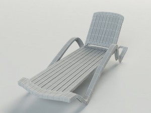 lounge plastic copacabana Modèle 3D