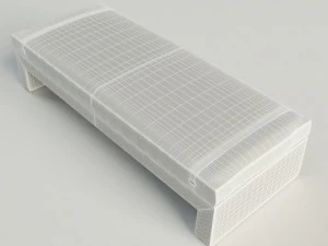 bench maxin 3D Model