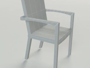 パサルガダの椅子 3Dモデル