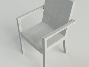 chair pasargada 3Dモデル