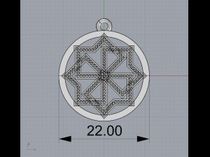 pendant Model do druku 3D