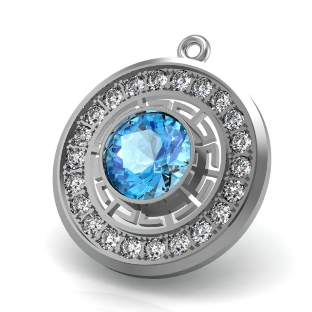 pingente Modelo de Impressão 3D .c4d .max .obj .3ds .fbx .stl .blend 