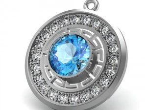 pingente Modelo de Impressão 3D