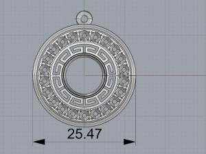 pendant 3D 프린트 모델