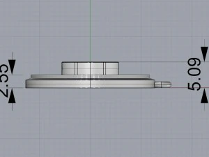 pingente Modelo de Impressão 3D