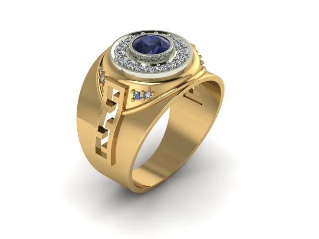 戒指 3D 打印模型 .c4d .max .obj .3ds .fbx .stl .blend