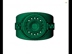 戒指 3D 打印模型