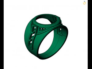 戒指 3D 打印模型