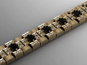 pulseira Modelo de Impressão 3D