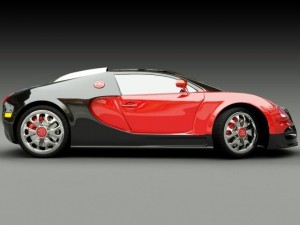 bugatti veyron 2009 Model 3D