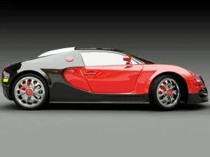 Bugatti Veyron 2009r Model 3D