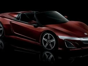 acura nsx roadster 2013 Modello 3D