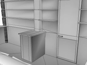 kiosk on the beach 3D Model