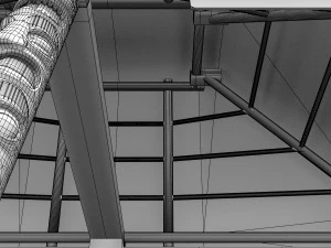 kiosk on the beach 3D Model