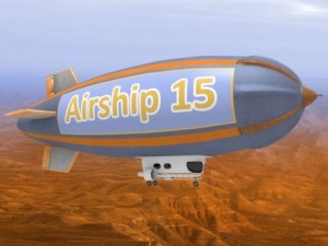 airship 3D-Modell