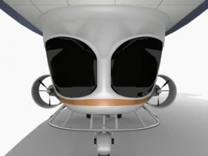 airship 3D Model