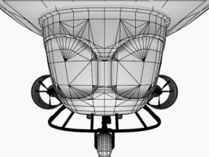 airship 3D Model