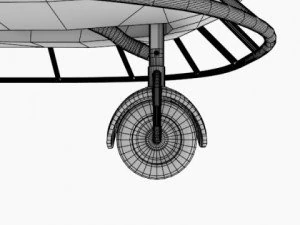airship 3D Model