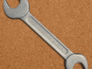 wrench 3D-Modell