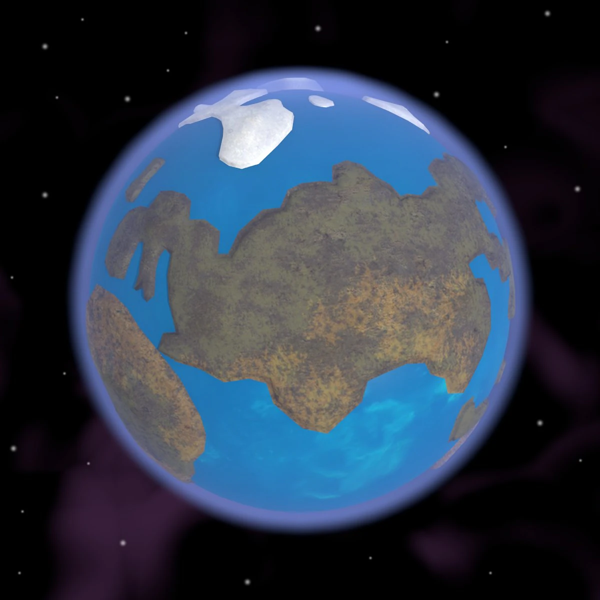 caricature of earth 3D Model .c4d .max .obj .3ds .fbx .stl .blend