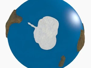 caricature of earth 3D Model