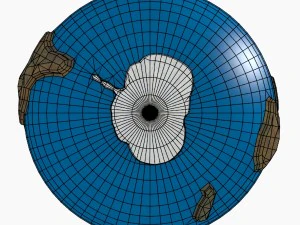 caricature of earth 3D Model
