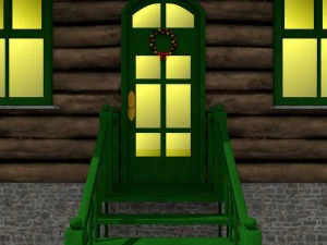 christmas lodge 3D Model