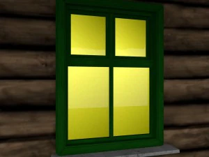 christmas lodge 3D Model