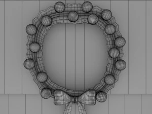 christmas lodge 3D Model