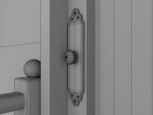 christmas lodge 3D Model