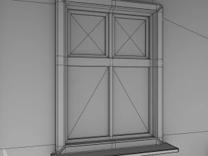 christmas lodge 3D Model