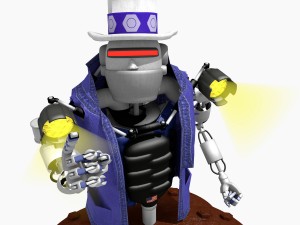 i want you robot 3D मॉडल