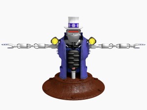 i want you robot 3D मॉडल