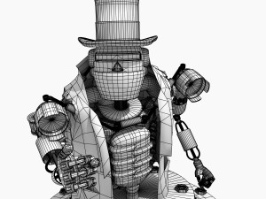 i want you robot 3D मॉडल