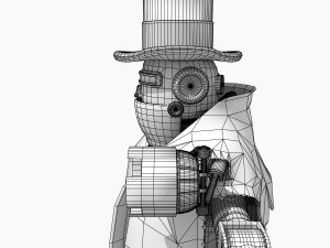 i want you robot 3D मॉडल