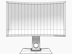 monitor gen&eacute;rico Modelo 3D