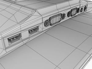 monitor gen&eacute;rico Modelo 3D