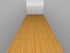 shipping container 40 feet box 3D Model